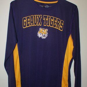 🔥CLEARANCE - Men's LSU long sleeve athletic shirt - Large